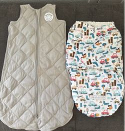 Baby Sleep Sack and Swaddle Bundle