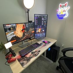 Gaming / Work PC Setup - Monitor + Keyboard & Mouse Included