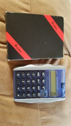 Pocket-sized Calculator - great for work travels