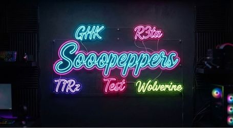 Peptide Neon LED sign