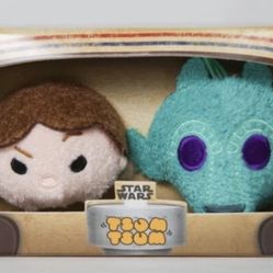 SDCC 2016 Disney Star Wars Tsum Tsum Limited Edition 2500 Han Solo Greedo