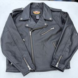 Women’s Harley Davidson Leather Jacket Size Large