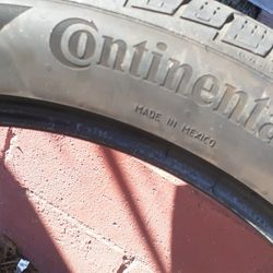 Continental Tires 245/45/20  Sold As Is 