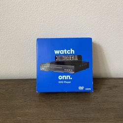 ONN DVD Player W/remote 