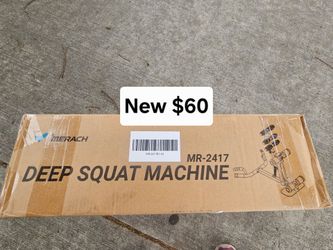 Deep Squat Machine New