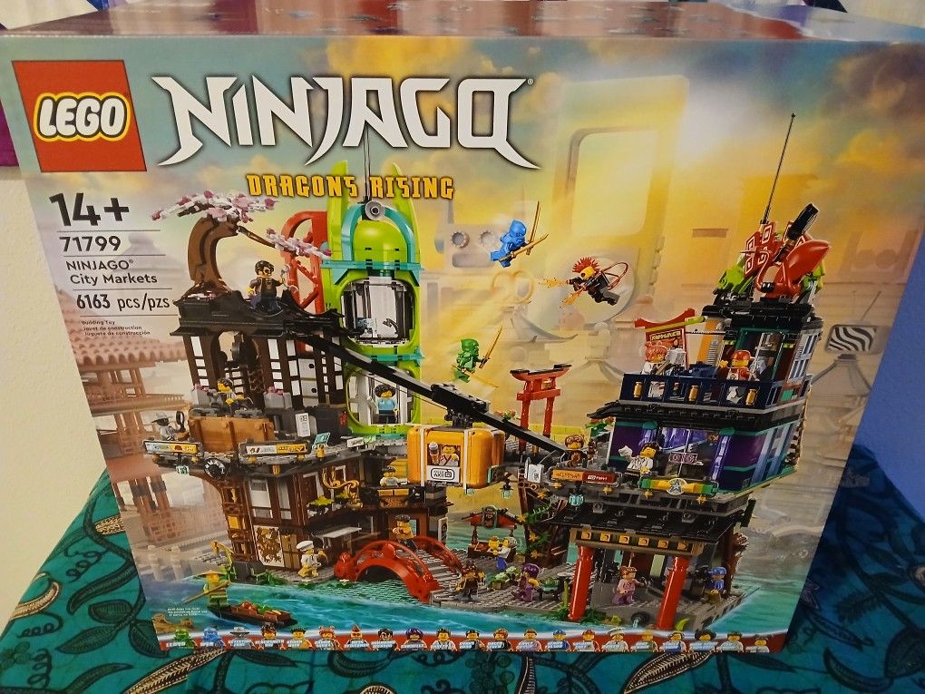 Lego Ninjago City Market (71799) - Brand New, Sealed Box