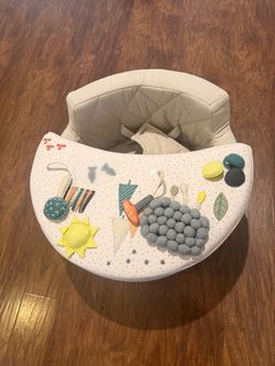 Crate and barrel  Busy baby activity chair