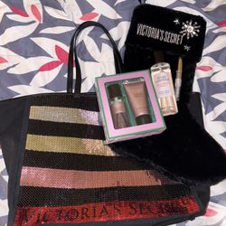 Victorias Secret Tote Bag & Stocking Stuffer New