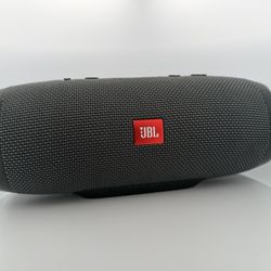 JBL Gray Charge Essential Portable Bluetooth Waterproof Speaker Only No Cord