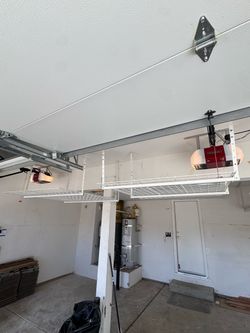SafeRacks 5-Rack Overhead Garage Storage System – Complete