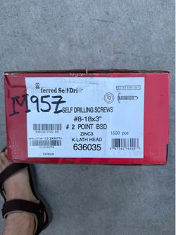 Self drilling screws different sizes
