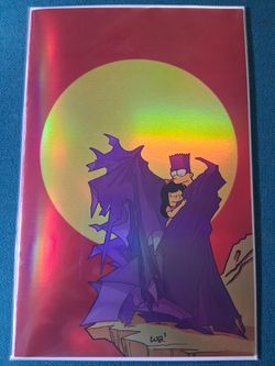 The Simpsons Bartman / Batman #423 Homage Art Book!***Rare !***only 50 Exist World Wide