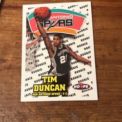 4 Tim Duncan Rookie Cards