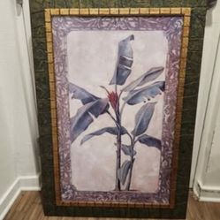 Framed Botanical Wall Art- MOVING MUST GO BY 9/29!