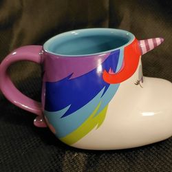 Disney Rainbow Unicorn Mug Cup Hot Coco, Tea, Coffee (5 Available)