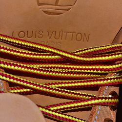 Men Louis Vuitton x Timberland Boots Mint Cond. Sz 12