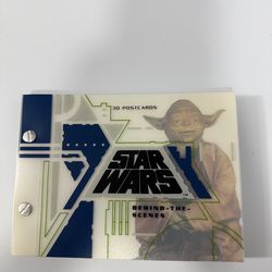 Star Wars Behind The Scenes Postcard Book - 30 Vintage Cards (Yoda)