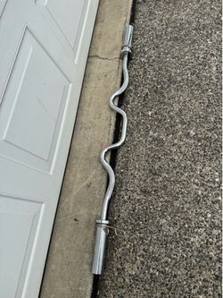Olympic EZ curl bar