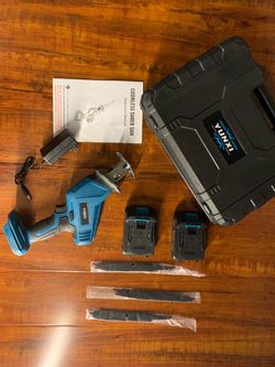 Yunxi Cordless Saber Saw Kit with Case