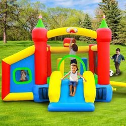 Jumping Castle Slide with Blower