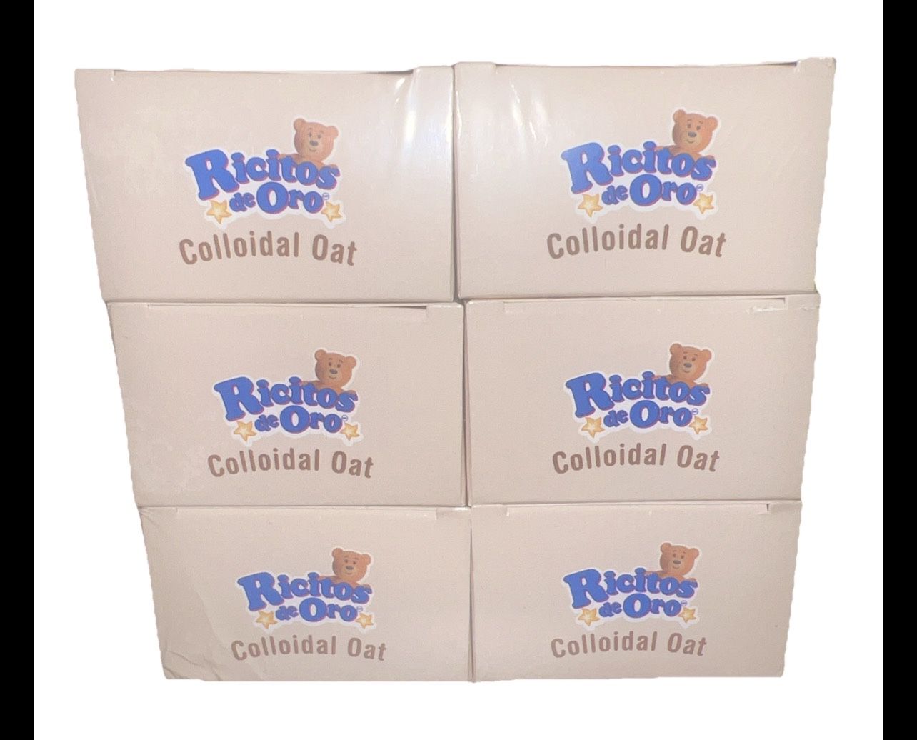 Ricitos de Oro Colloidal Oat Baby Soap – Gentle & Moisturizing – Pack of 6 Bars