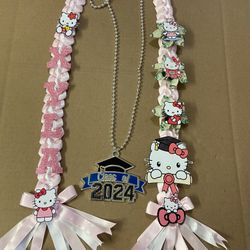 Graduation Hello Kitty Theme Money Lei 