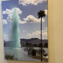 Canvas Pictures Of Fountain Hills Fountain 
