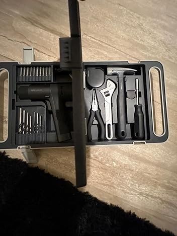 Tool set with Cordless Brushless Drill