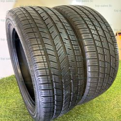 U185  245 45 19  Bridgestone  2 Used Tires 80 % Life 