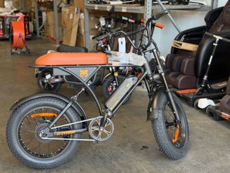 1250W peak motor CycRun 2.0 Vintage Moped Ebike