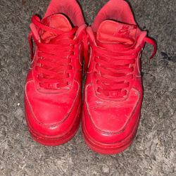 Nike Air Force 1 Low(Tripple Red)