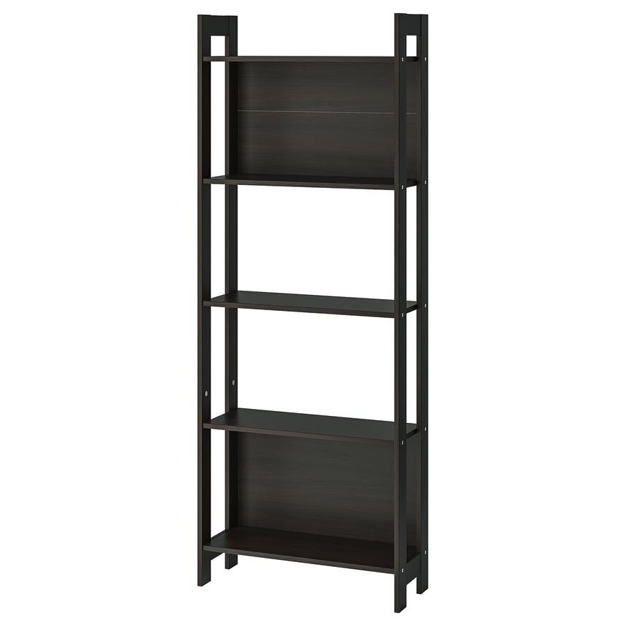 Black Bookshelve Set