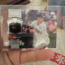 Cal Ripken Jr '13 Topps Update Chasing History Insert Baseball Card 