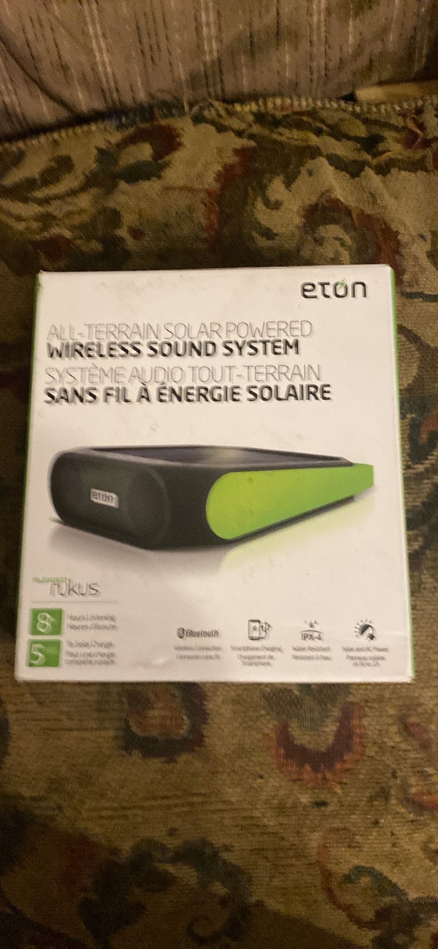 Solor Powered Wireless Sound System 