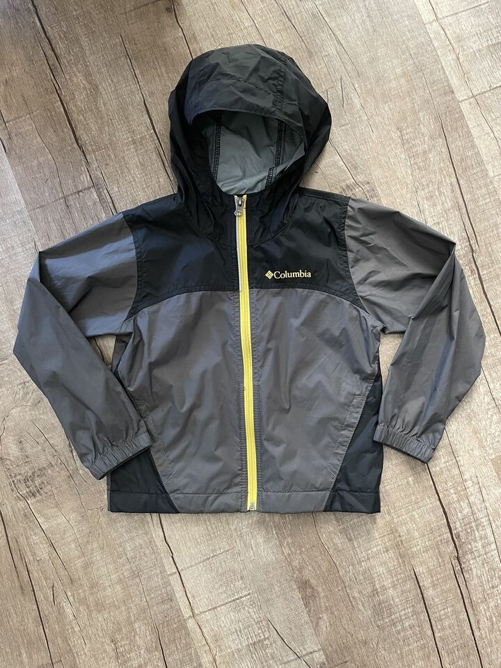 Boys Columbia rain jacket Zip Up Hoodie Kids Toddler Size 4T Children's
