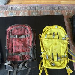 Ski Snowboard Backpacks. Marmot, Dakine. 