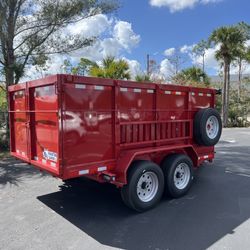 2025 DUMP TRAILER 7x12TA