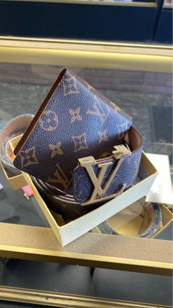 Louis Vuitton belt and wallet