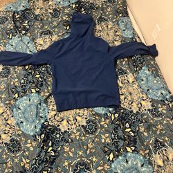 blue hurley windbreaker