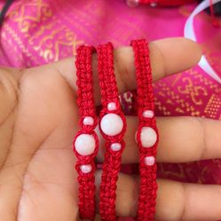 Pulsera Con Cuarzos Rosas