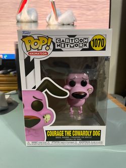 Funko Pop Animation Cartoon Network #1070 Courage The Cowardly Dog