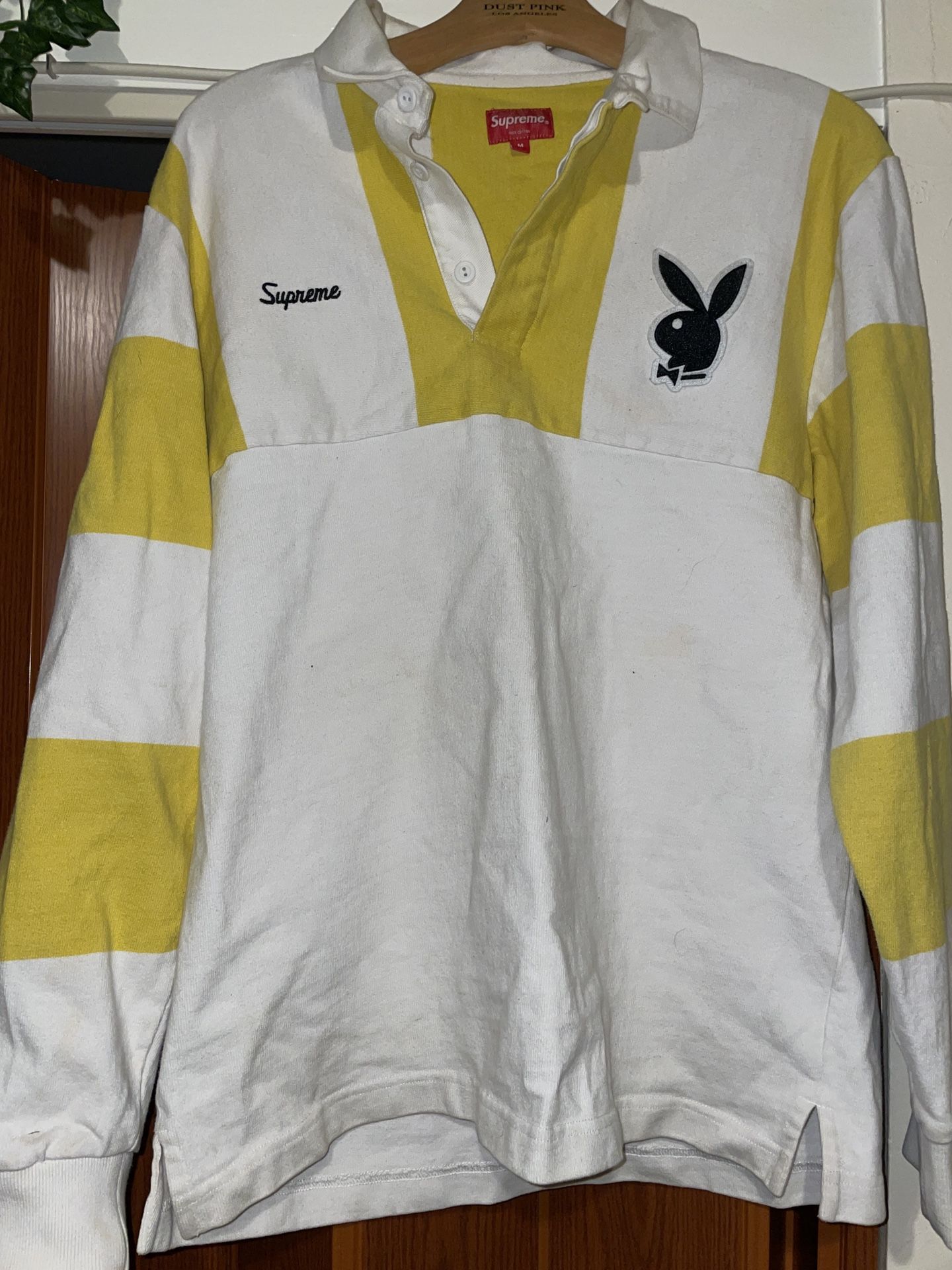 Supreme -Playboy Collab Long Sleeve Polo