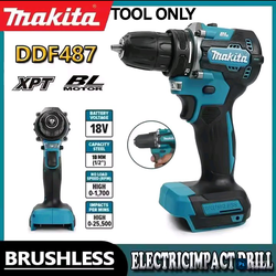 ON SALE. TOOL ONLY. MAKITA DDF487 COMPACT LIGHTWEIGHT POWERFUL DRILL DRIVER, 18V, BRUSHLESS MOTOR,  2 SPEEDS, 21 TORQUE ADJUSTMENTS.