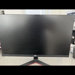 LG BLACK MONITOR 75HZ