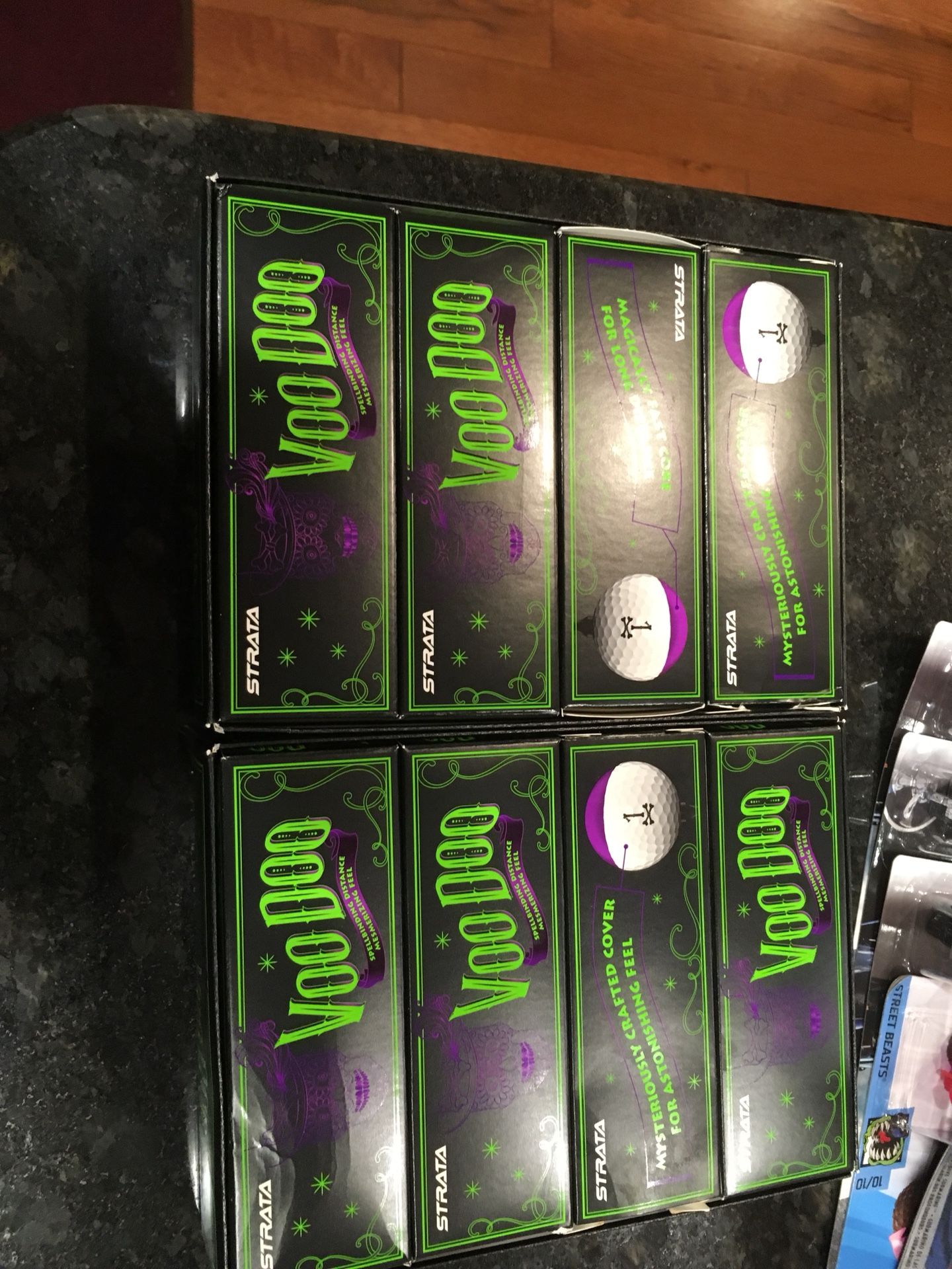 46 golf balls Strata golf balls new 24 voodoo theme