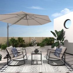 3 Piece Rocking Bistro Set 