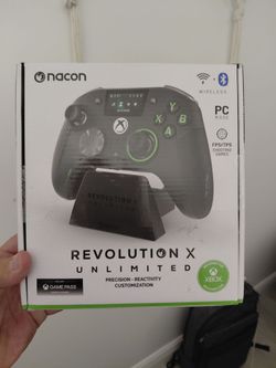 Nacon Revolution X Unlimited Advanced Precision Controller Officially Licensed for Xbox Series X | S, Xbox One, Windows 10 / 11 PC & Android - Wired a