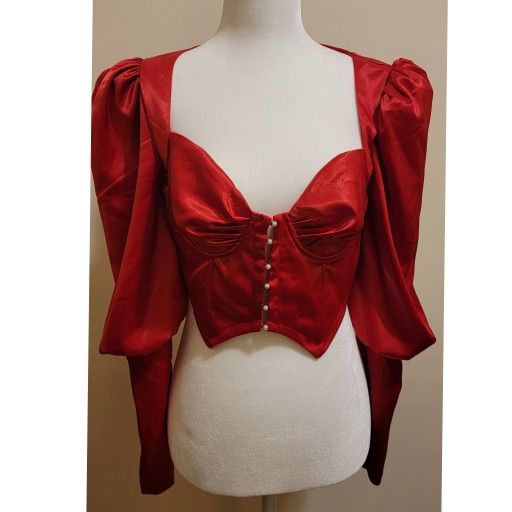 Red Corset Top