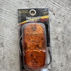 Two-Bulb Square-Corner Clearance Marker Lights