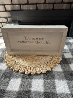 Wood Sign Decor